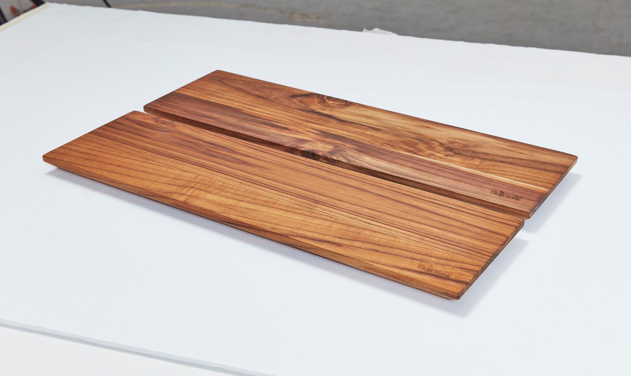 천연목재 플레이트 도마 제품 네 번째 큰 사진