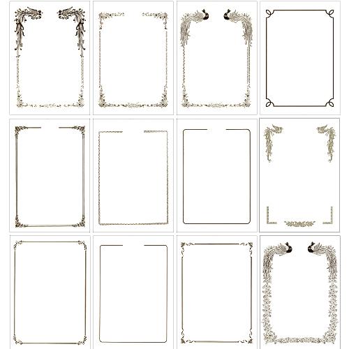 상장 용지 모음 사진