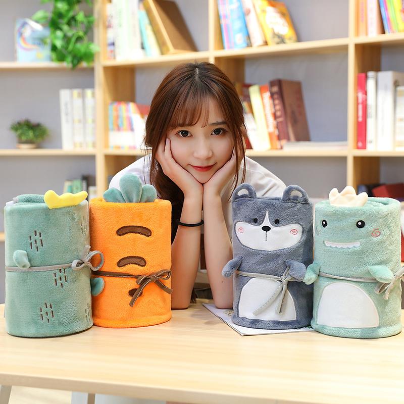 애니멀 캐릭터 담요 (80*100cm) 1P 사진