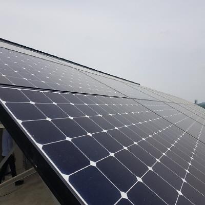 태양광발전장치 사진