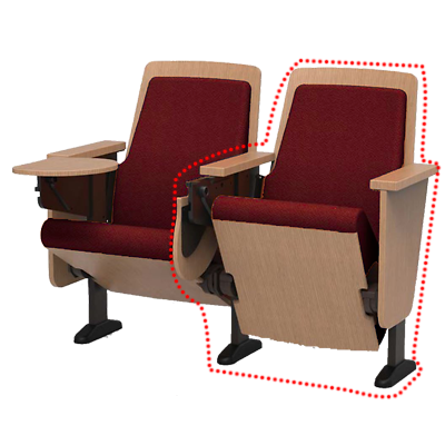 고정식연결의자 사진