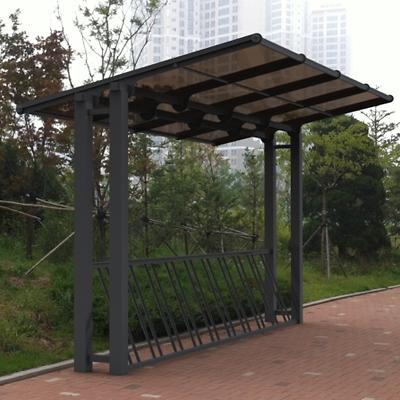 자전거보관대 사진