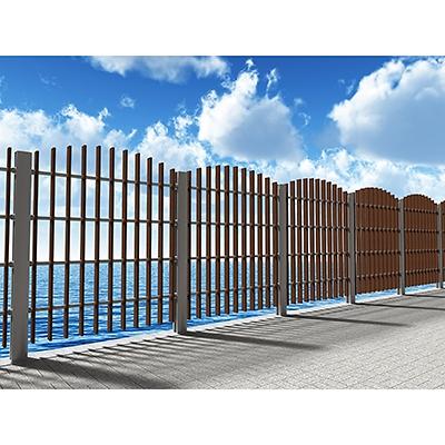 창살형울타리 사진