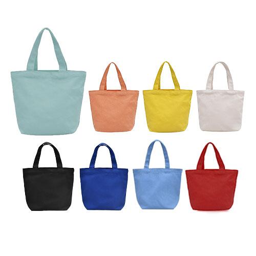비비드 무지 토드백 에코백 (25x21cm) 1P 사진