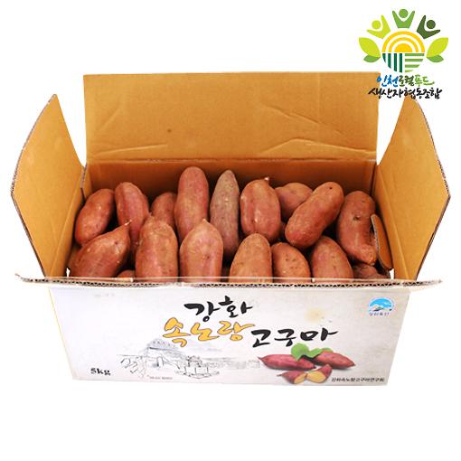 강화도 속노랑 고구마 5kg, 10kg 제품의 4번째 사진 썸네일