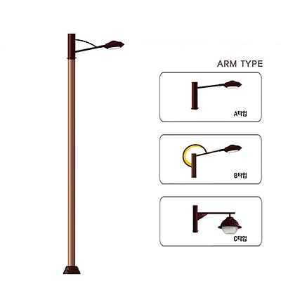 철제가로등주 제품의 1번째 사진 썸네일