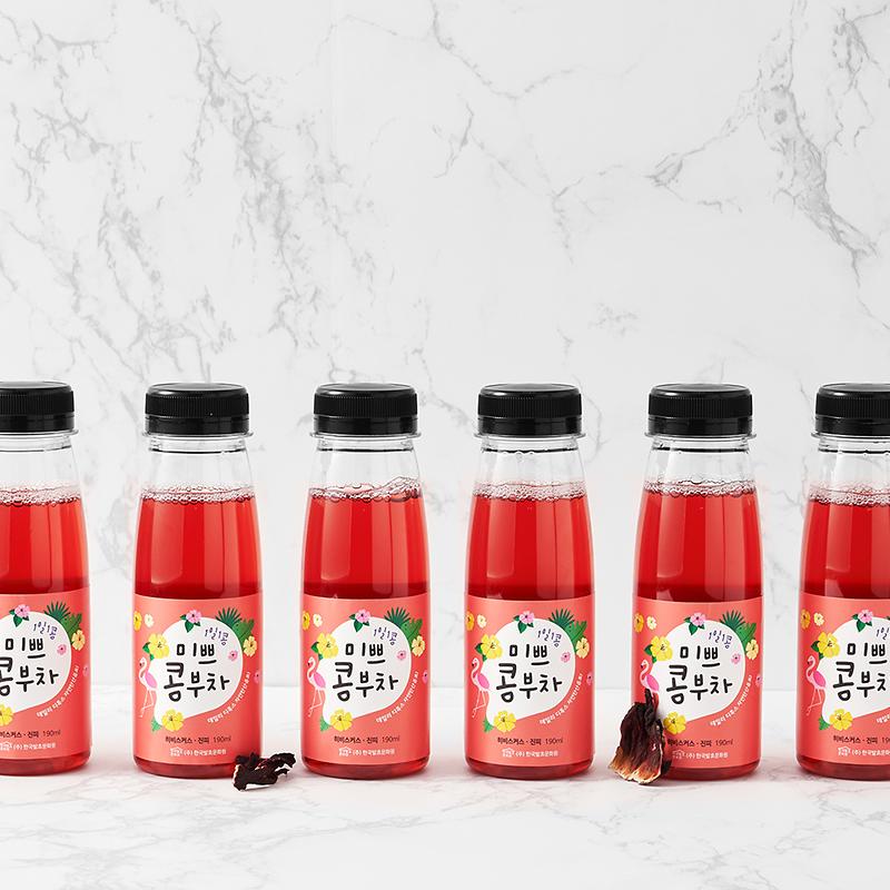 [한국발효문화원]미쁘콤부차_히비스커스&진피 190ml 제품의 1번째 사진 썸네일