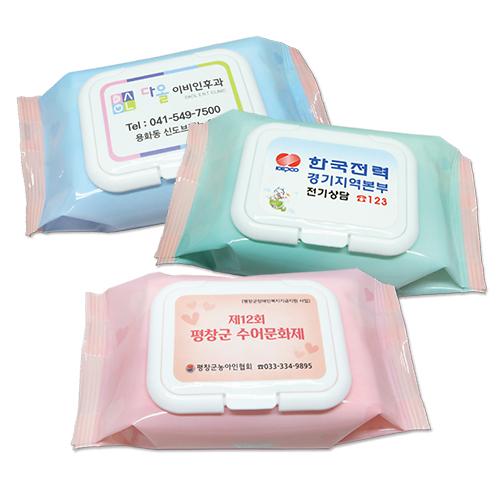 녹색나라 하트 물티슈 30매 캡형 1P 사진