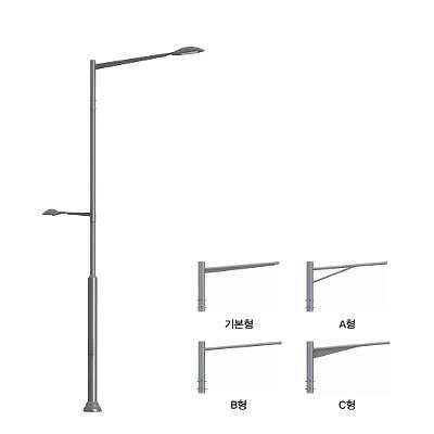 철제가로등주 사진