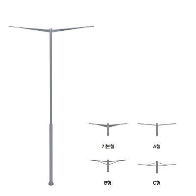 철제가로등주 제품의 1번째 사진 썸네일