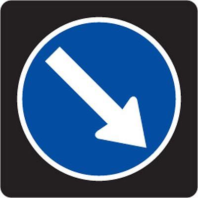 교통안전표지 사진