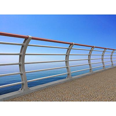 알루미늄제교량난간 사진