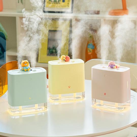 [카카오프렌즈] 릴렉싱 듀얼 LED 무드등 가습기 사진