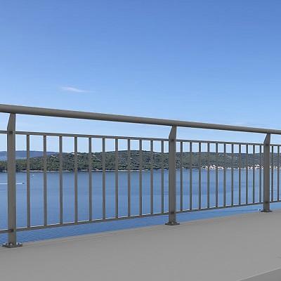 알루미늄제교량난간 사진