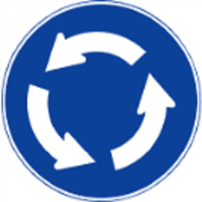 교통안전표지 사진