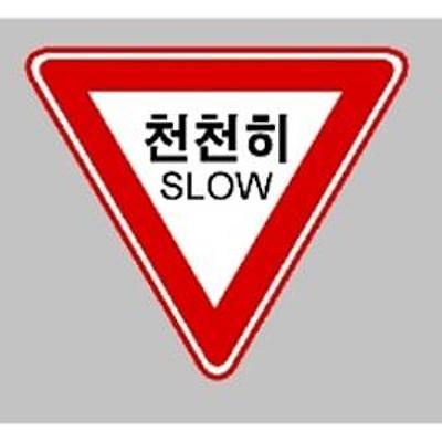 교통안전표지 사진