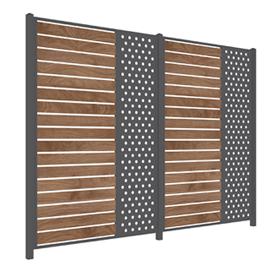 금속제기타울타리 사진