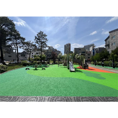 어린이놀이시설탄성포장재 사진