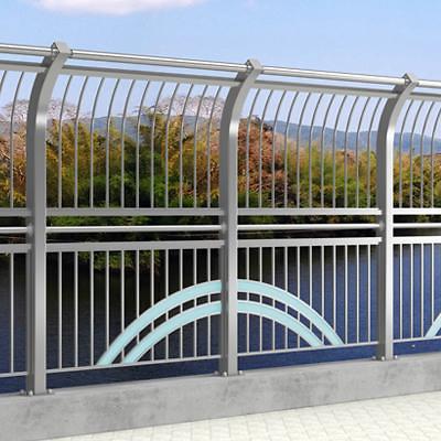 알루미늄제교량난간 사진