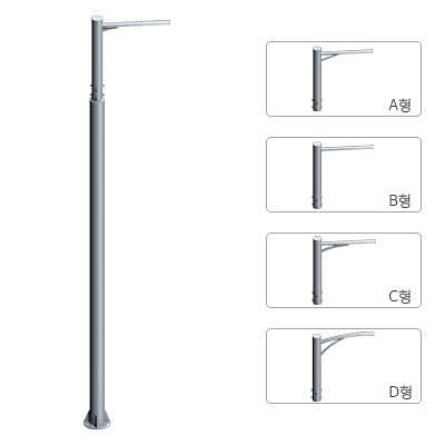 스테인리스가로등주 사진
