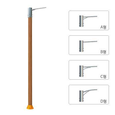 스테인리스가로등주 사진