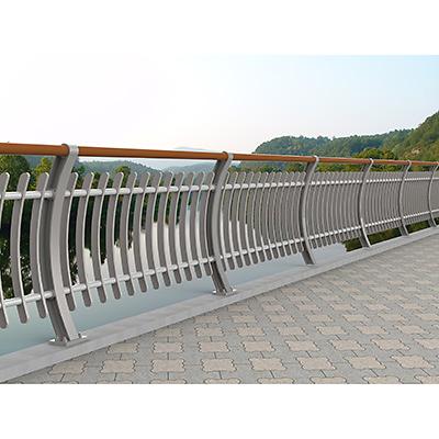알루미늄제교량난간 사진