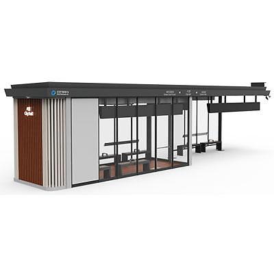 버스승강장 사진