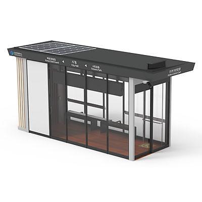 버스승강장 사진