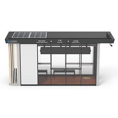 버스승강장 사진