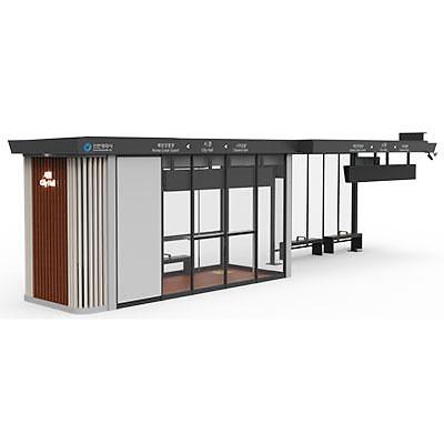 버스승강장 사진