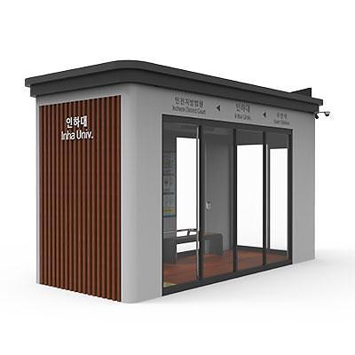 버스승강장 사진