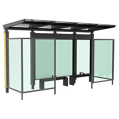 버스승강장 사진