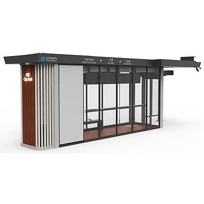 버스승강장 사진