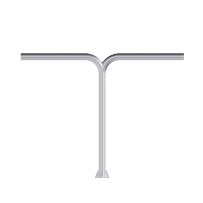 도로안전표지판지주 사진