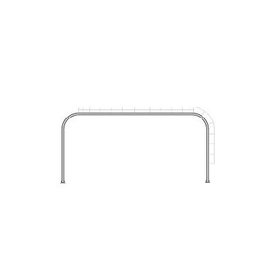 도로안전표지판지주 사진