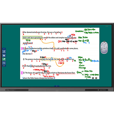 인터랙티브화이트보드 사진
