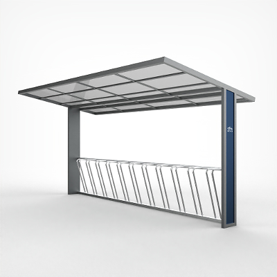 자전거보관대 사진