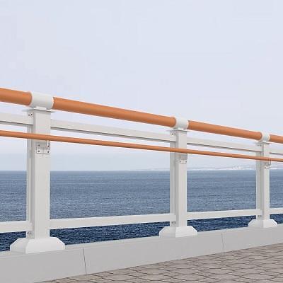 알루미늄제교량난간 사진