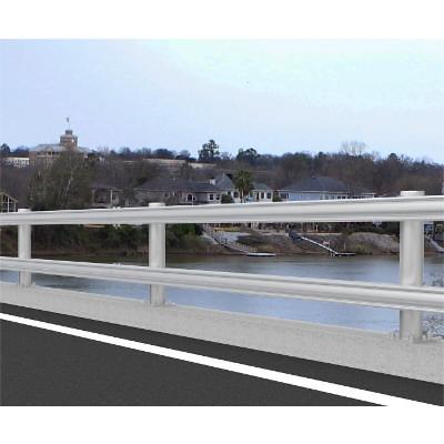 알루미늄제교량난간 사진