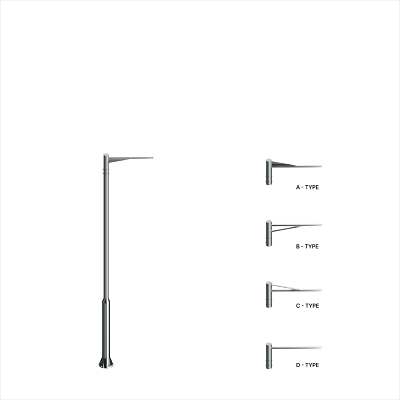 스테인리스가로등주 사진