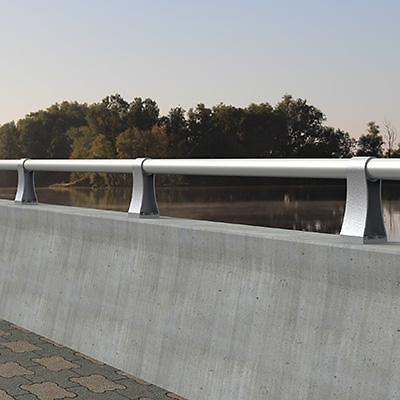 알루미늄제교량난간 사진