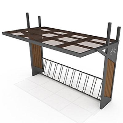 자전거보관대 사진