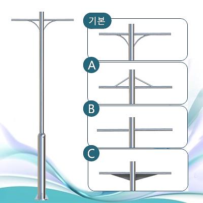 스테인리스가로등주 사진