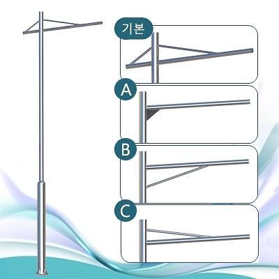 스테인리스가로등주 사진