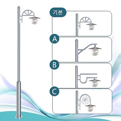 스테인리스가로등주 제품의 1번째 사진 썸네일