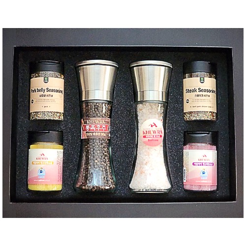 [건강대첩] 프리미엄 소금 선물셋트 6종 선물셋트 사진