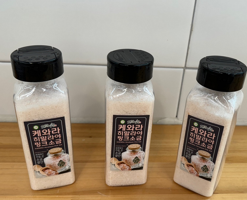[제품홍보이벤트] 히말라야 핑크솔트 단품 280g 홍보용 3개묶음 사진