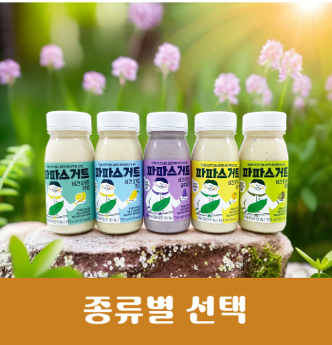 [제품홍보이벤트] 파파스거트 비건요거트 4종 (블루베리, 유자, 키위, 망고) 사진