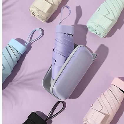 시크론 파스텔 6단 미니 UV 양우산 1P 사진