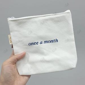 무지 캔버스 파우치 (PH110) 사진